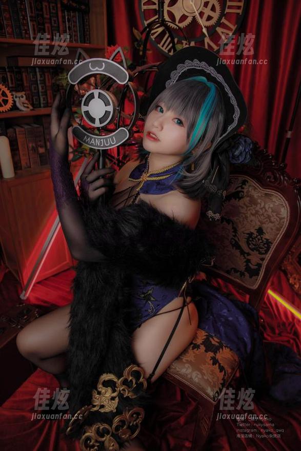nyako喵子大魔王的黑色作品分享：一不小心就被这质感吸引了！
