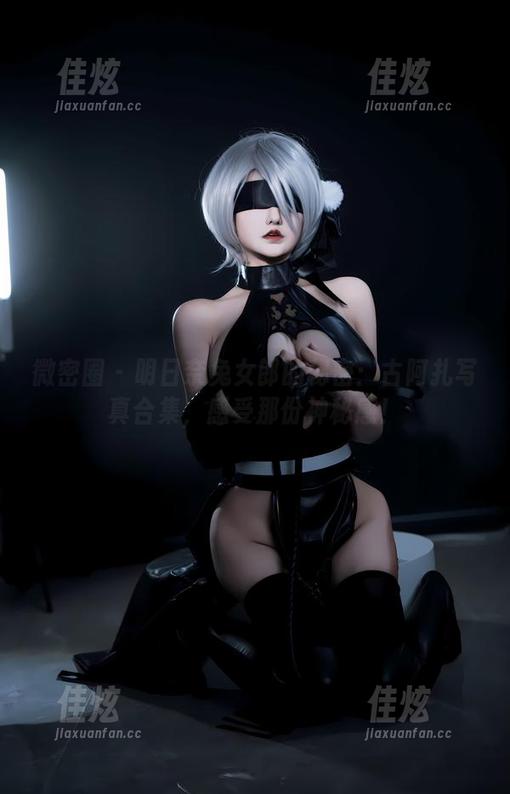 微密圈 - 明日奈兔女郎的秘密：古阿扎写真合集，感受那份神秘感！