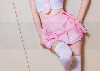 头条女神 – 小晴子：无圣光的短裙图包，带你领略不一样的温柔