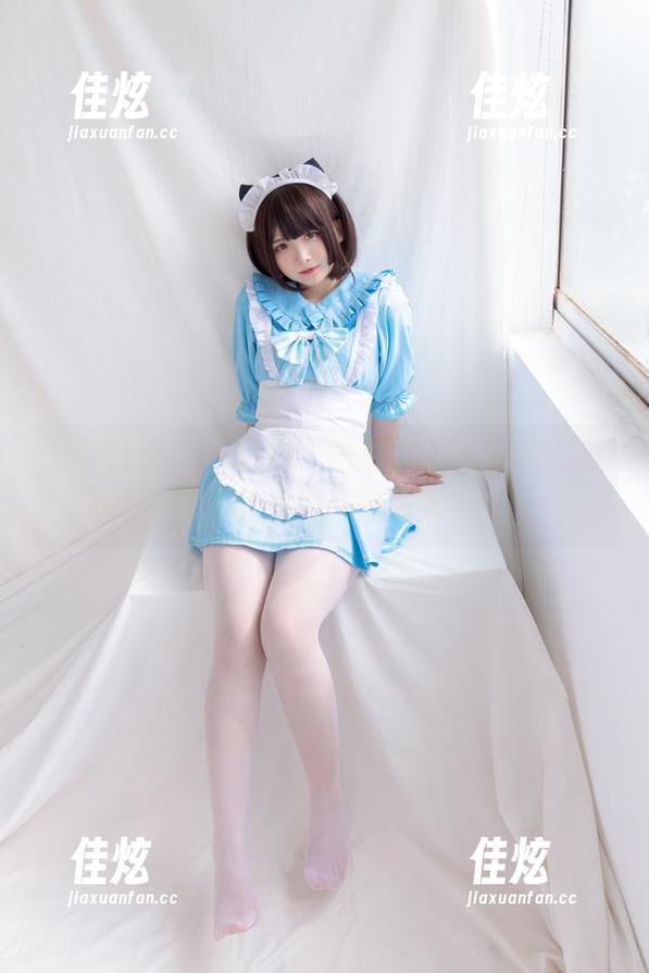 少女秩序 - 小鱼的“内部定制”：现在就来下载这女仆写真集！