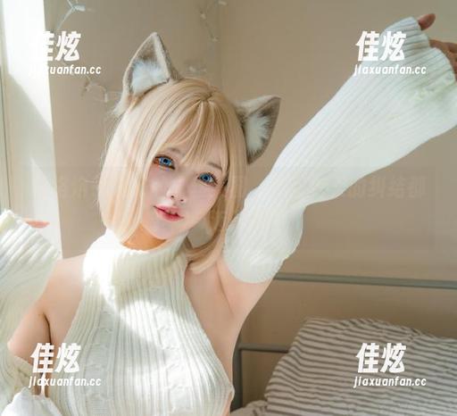 狐洛洛子带来的白丝美图，让你每天的纠结都变得“迈开腿”！