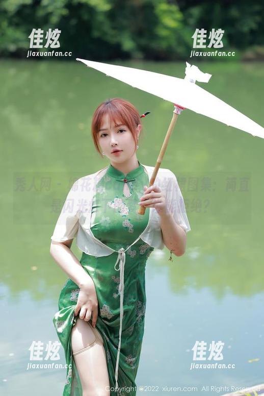 秀人网 - 棉花糖candy的红裙图集：简直是闪光灯下的梦，谁能拒绝？
