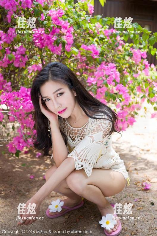 魅妍社 - 红裙翩翩，赵欢颜Jessica写真，就是这资源让人欲罢不能！