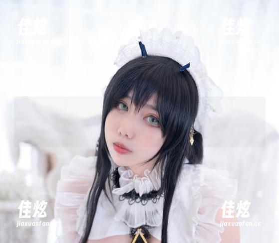 绝美原图：魅瞳meroko带你看碧蓝航线，精选没有精神的女仆小姐姐，懒得尬聊。